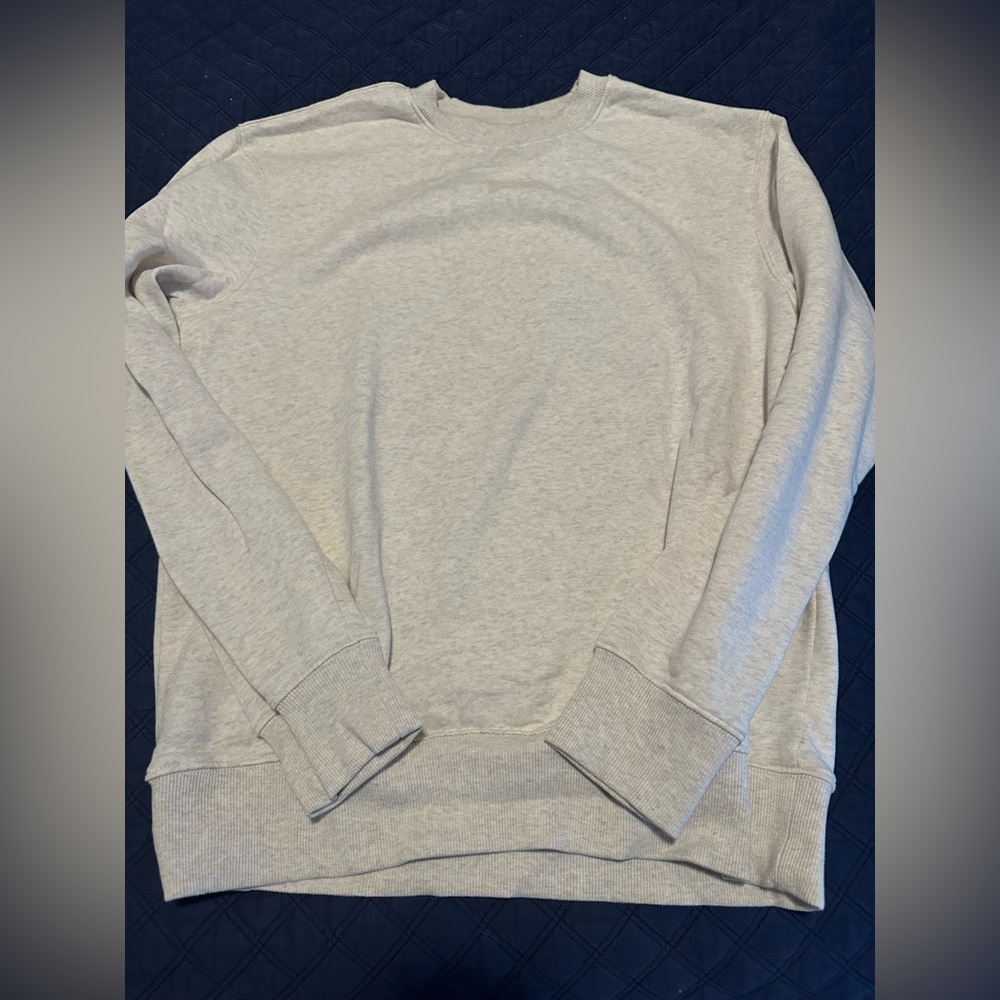 Men's Cream Crew Sweatshirt